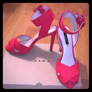 Zara heels with buckle